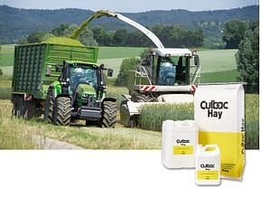 Cutting Silage with Culbac Hay Inset