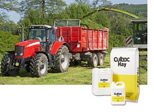 Cutting Silage with Culbac Hay Product Line Inset